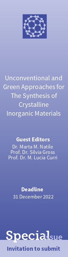"Special Issue" Unconventional and Green Approaches for The Synthesis of Crystalline Inorganic Materials — Selected Papers from AIM 2022"